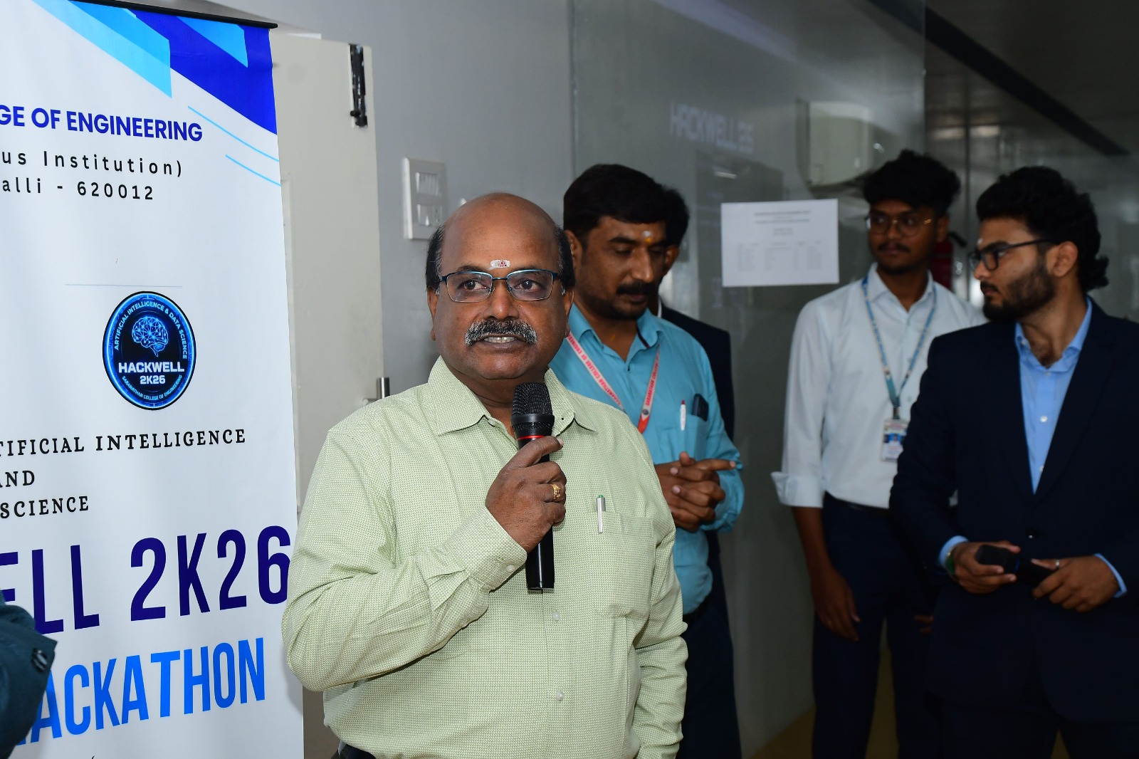 HackWell'26 — Principal's inaugural address